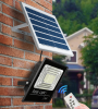 Solar-powered LED floo...