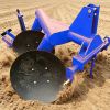 9HP Diesel Engine Heavy Duty Farm Tractor Disc Plough with 2 Discs and Disc 