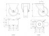 4 Inch Nylon Caster Wh...