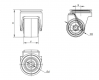 Heavy-Duty Swivel Cast...
