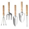 5pcs Wooden Handle Sta...