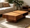 NovaSync Oak Coffee Table