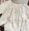 Floral Bow Lace Trim D...