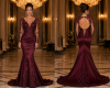 Elegant Lace Evening G...