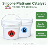Silicone platinum curi...