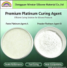 Silicone platinum curi...
