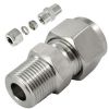 316L Stainless Steel Compression Fitting 3/4in Tube