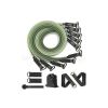 5 Levels Latex Resistance Tube Set