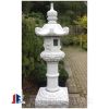 Japanese garden stone lanterns and pagodas