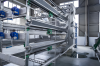 H type broiler battery...