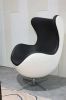 Hot fiberglass bedroom lounge egg shaped chair