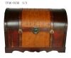 Antique Wooden Trunk