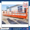 china factory supply ZLP630 hanging scaffolding work platform,rope suspended platform,construction cradle,gondola lift platform