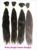 Human Hair Remy Single Drawn in Straight, Wavy & Curly