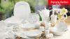 Square Porcelain Dinne...