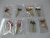 bamboo skewer, fruit p...