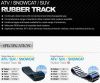 snowmobile rubber track conversion system kit