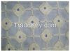 100% cotton schiffli lace embroidery fabrics