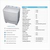 6.8kg twin tub washing machine