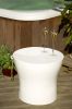 Fiberglass side table/...