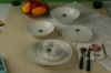 Dinner set-coup shape