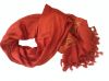 Scarves viscose and wool