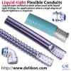 Liquid-tight flexible conduits, fittings