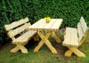 Wooden Spurce Garden sets