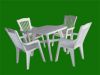 plastic tables and chairs