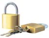 BRASS PADLOCK, STEELNE...