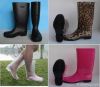 Hot sell women rain boots, Fashion Transparent ladies boots, VogueTransparent Lady boots, New Style Female rain boots