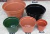 Plastic flowerpot