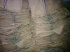 once used jute sacking...