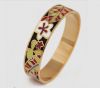 Enamel Pattern Bangle