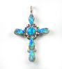 925 silver with synthe...