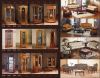 curio cabinets & s...