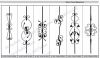 Forged iron baluster, ...