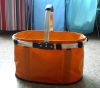 shopping basket/picnic basket/folding basket  oranger