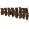 Body Wave remy Human Hair Weft/Extensions 50inch Wide #613