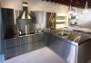 Stainless steel kitchen cabinet