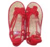 straw shoes