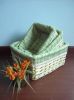 wicker baskets/storage...