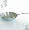 stainless steel frying pan