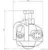 (hot sale to Latin America) Insulation Piercing Clamp/Cable Connector