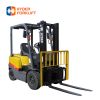 2ton diesel forklift truck with container mast and attachment