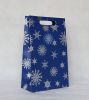 Christmas paper carrier bags