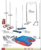 pole vault Uprights, c...