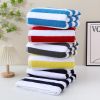 32 Yarns 100% Cotton Striped Beach Towel High End Swimming Fancy Bath Towel