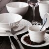 ceramic emboss porcelain dinner set from Changsha Happy Go