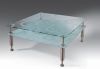 glass coffee table